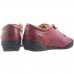 Δερμάτινο Ανατομικό Παππούτσι Μπορντώ