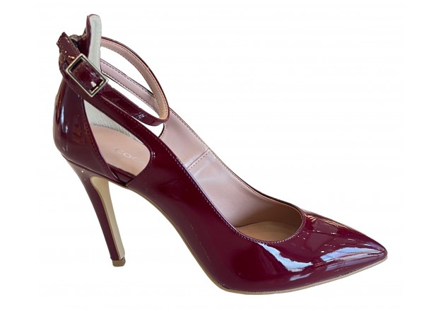 Γυναικεία γόβα Cocktail inside σε μπορντώ χρώμα 1020