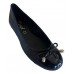 Γυναικεία μπαλαρίνα μαύρη Zizel 181