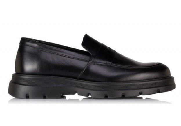 Ανδρικά loafer Antonio δερμάτινα σε μαύρο χρώμα 2415 Ανδρικά loafer Antonio δερμάτινα σε μαύρο χρώμα 2415
