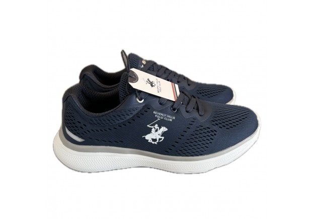 Ανδρικά sneaker Beverly Hills polo club μπλε  Ανδρικά sneaker Beverly Hills polo club μπλε