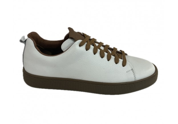Men’s leather sneakers white 