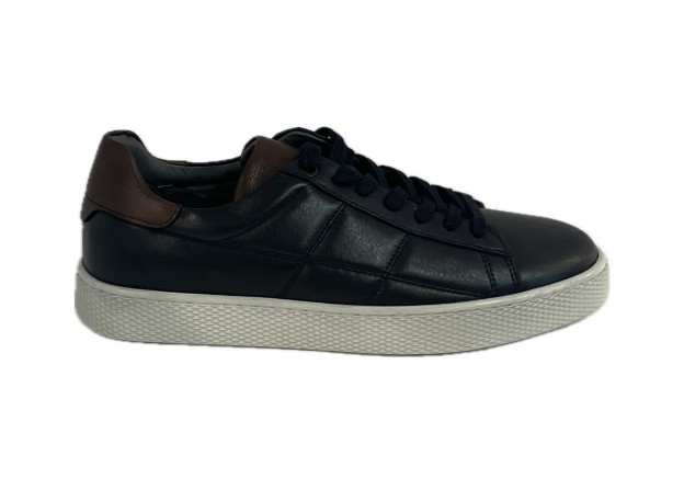 Men’s leather sneakers blue Men’s leather sneakers blue