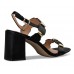 Miss NV πέδιλα με block τακούνι σε μαύρο χρώμα