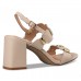 Miss NV πέδιλα με block τακούνι σε nude χρώμα