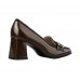  MID HEELED LOAFERS Envie Brown E84-22343