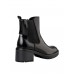 Γυναικεία CHELSEA BOOTS Envie σε μαύρο λουστρίνι V63-22205