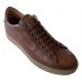 Ανδρικό δερμάτινο Sneaker σε καφέ χρώμα Made in Italy 