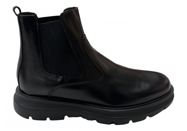 ΑΝΔΡΙΚΟ ΔΕΡΜΑΤΙΝΟ ΜΠΟΤΑΚΙ Antonio ΜΑΥΡΟ LUX 2403