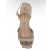 Γυναικείο δερμάτινο πέδιλο MOURTZI σε μπεζ χρώμα 35/36410