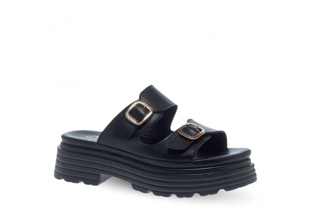 Γυναικεία Δερμάτινα Flatform Parex 12731004 Γυναικεία Δερμάτινα Flatform Parex 12731004