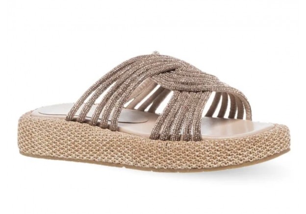 Γυναικεία Flatform Maison Minrelle σε ροζ χρυσό χρώμα 12729011 Γυναικεία Flatform Maison Minrelle σε ροζ χρυσό χρώμα 12729011