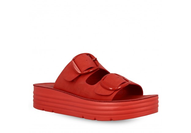 Γυναικεία Flatform Με Διπλή Αγκράφα Parex 12727007 Γυναικεία Flatform Με Διπλή Αγκράφα Parex 12727007