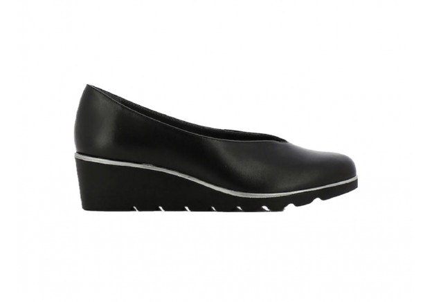 Ragazza δερμάτινα γυναικεία slip on σε μαύρο χρώμα 0114 Ragazza δερμάτινα γυναικεία slip on σε μαύρο χρώμα 0114