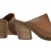Δερμάτινο γυναικείο mule Tsakiris Mallas σε ταμπά χρώμα W41007955532