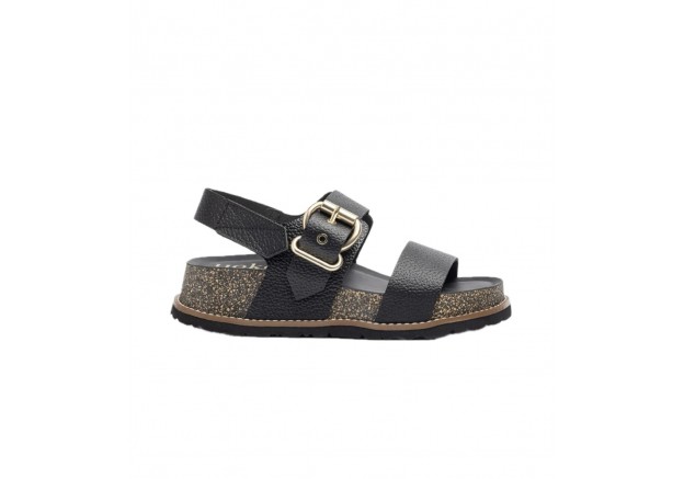 Δερμάτινα γυναικεία flatform Yokono 254 μαύρα  Δερμάτινα γυναικεία flatform Yokono 254 μαύρα