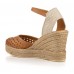 Γυναικείες espadrilles Boxershoes σε ταμπά χρώμα