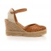Γυναικείες espadrilles Boxershoes σε ταμπά χρώμα