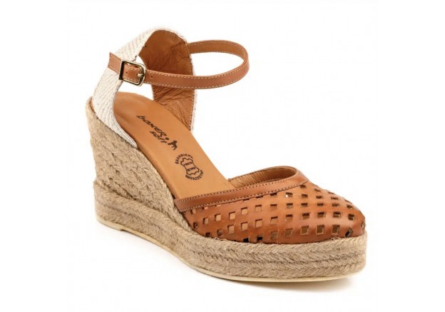 Γυναικείες espadrilles Boxershoes σε ταμπά χρώμα