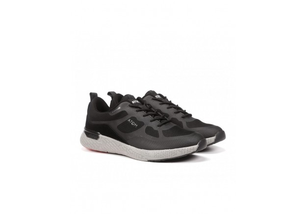Ανδρικό Sneaker Ανατομικό Μαύρο Fluchos Ανδρικό Sneaker Ανατομικό Μαύρο Fluchos