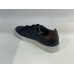 Men’s leather sneakers blue